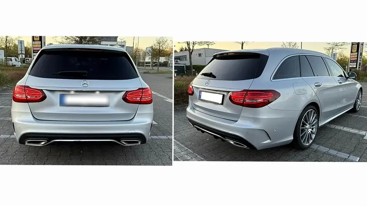 Gebraucht Mercedes C400 AMG line 333 PS (244 kW) 2020 Silber Kombi