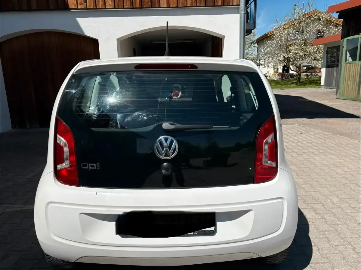 Usata VW up! 60 CV (44 kW) 2014 Bianco Utilitaria