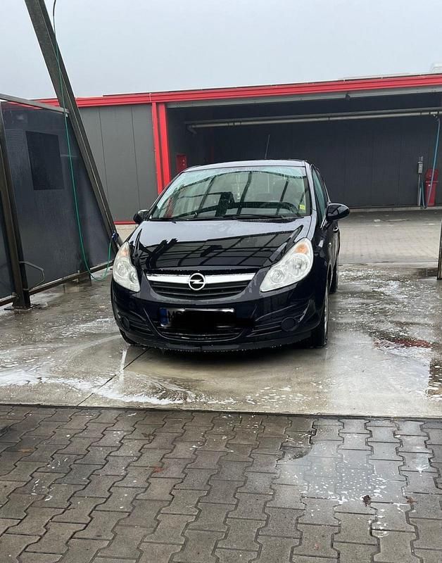 Schwarz Gebraucht 2009 Opel Corsa Kleinwagen | 2.300 € - Bild 1/4