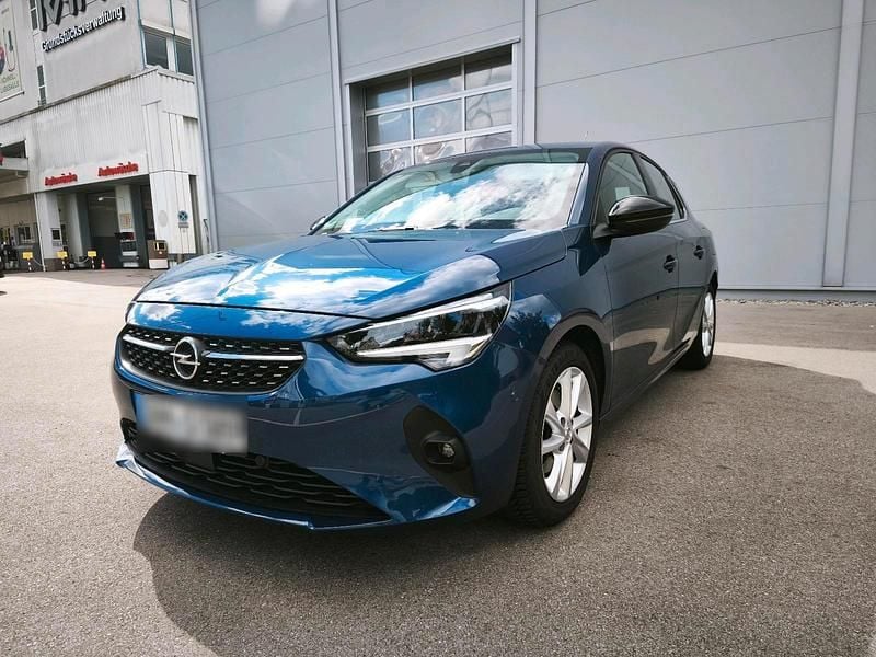 Blau Gebraucht 2021 Opel Corsa Elegance Kleinwagen | 13.700 € (Guter Preis) - Bild 1/4