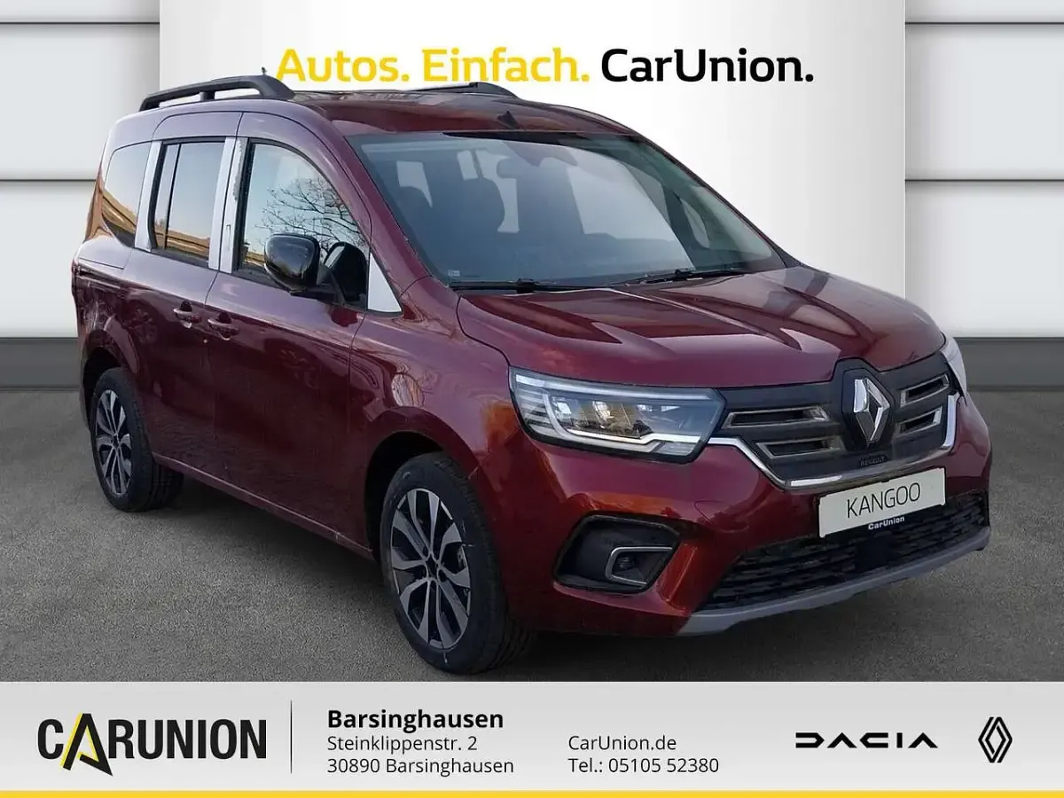Brugt Renault Kangoo Techno 89 kW (122 HK) 2024 Rød MPV
