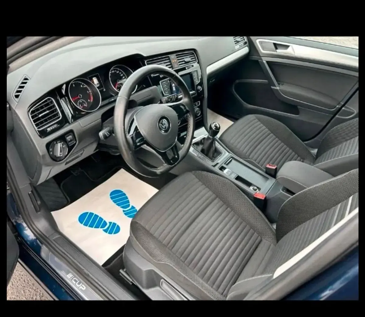 Gebraucht VW Golf VII R-line 140 PS (102 kW) 2013 Blau Limousine