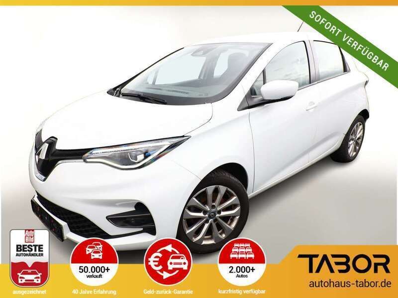 Weiß Gebraucht 2020 Renault Zoe Experience Kleinwagen | 10.288 € (Guter Preis) - Bild 1/4
