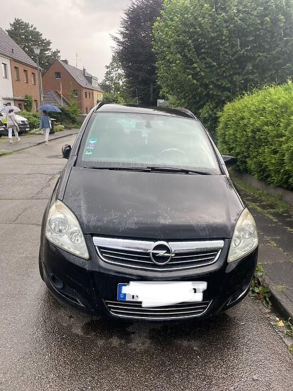 Schwarz Gebraucht 2005 Opel Zafira Van / Kleinbus | 1.350 € (Superpreis) - Bild 1/3