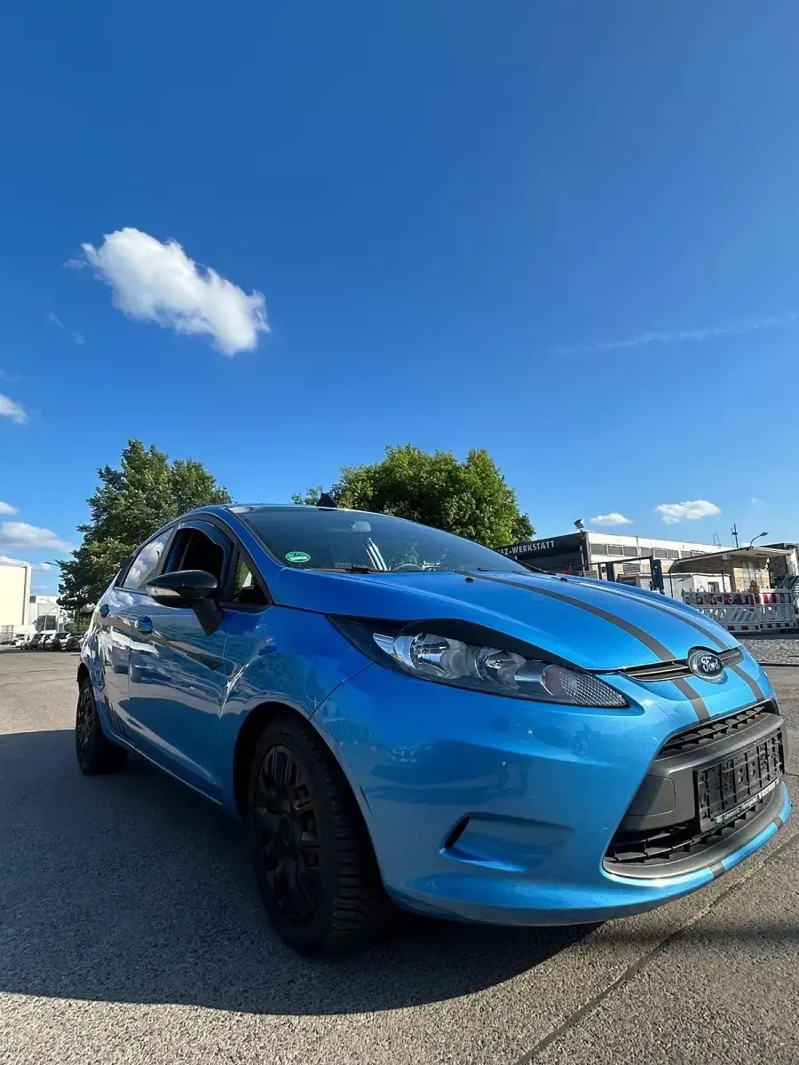 Gebraucht Ford Fiesta 75 PS (55 kW) 2009 Blau Coupé