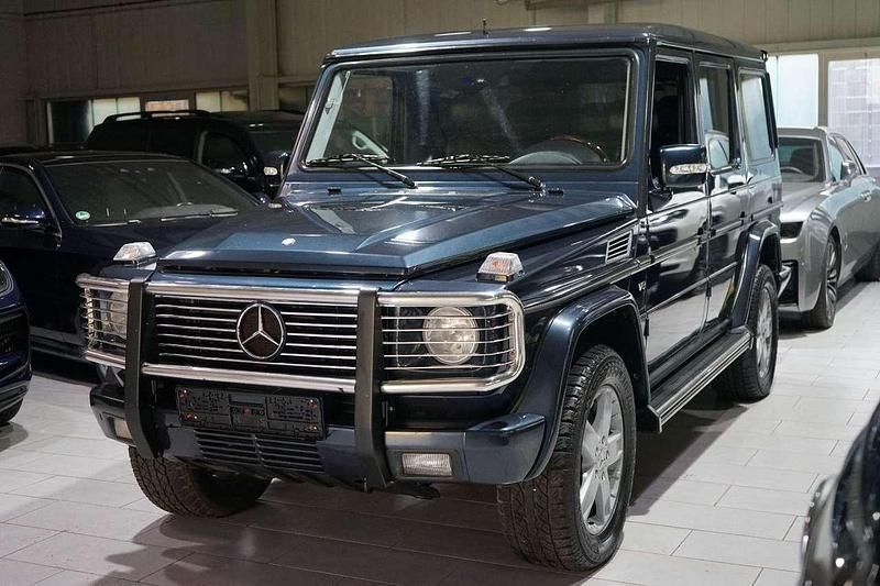 Smaragdschwarzmet. Gebraucht 2004 Mercedes G400 SUV | 29.888 € - Bild 1/4