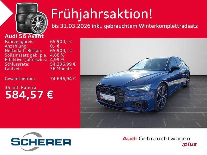 Gebraucht Audi S6 Comfort 344 PS (253 kW) 2024 Ascariblau metallic (metallic) Kombi