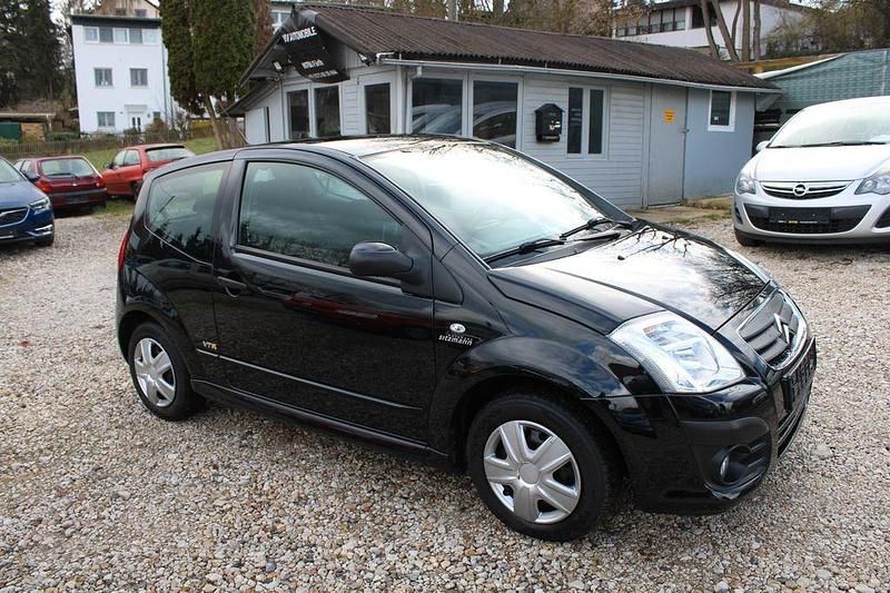Gebraucht Citroën C2 VTR Sport 73 PS (53 kW) 2008 Schwarz Kleinwagen