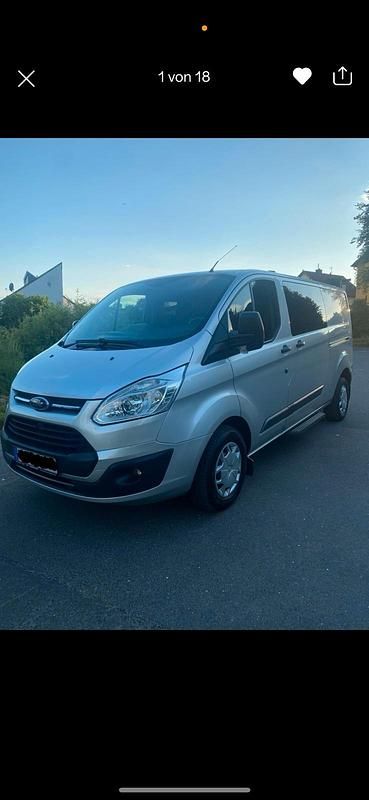 Gebraucht Ford Transit Custom 169 PS (124 kW) 2018 Silber Van / Kleinbus