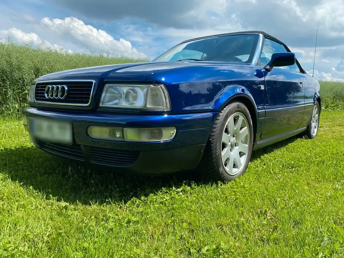 Occasion Audi 80 125 ch (91 kW) 2000 Bleue Cabriolet