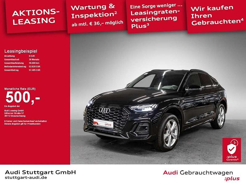 Mythosschwarz metallic Gebraucht 2024 Audi Q5 Sportback Ambiente SUV | 52.620 € (Etwas zu teuer) - Bild 1/2