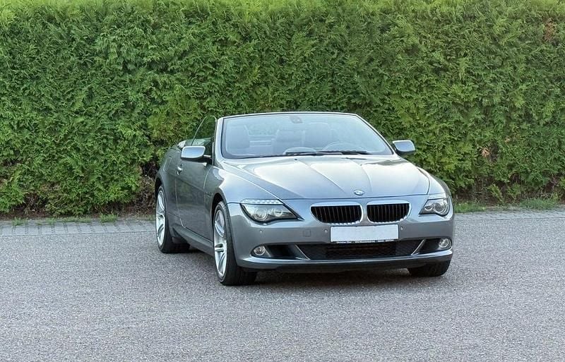 Grau Gebraucht 2009 BMW 630 Cabriolet Performance Cabrio | 14.999 € - Bild 1/4