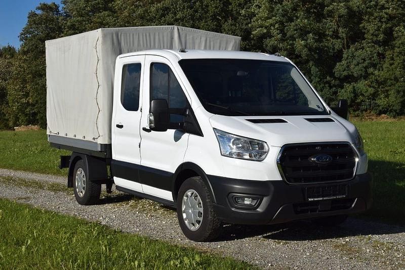 Frozen white Gebraucht 2020 Ford Transit Limousine | 26.750 € (Fairer Preis) - Bild 1/4