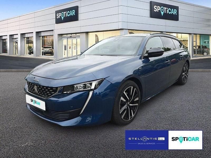 Blau Gebraucht 2021 Peugeot 508 GT Kombi | 19.930 € (Fairer Preis) - Bild 1/3