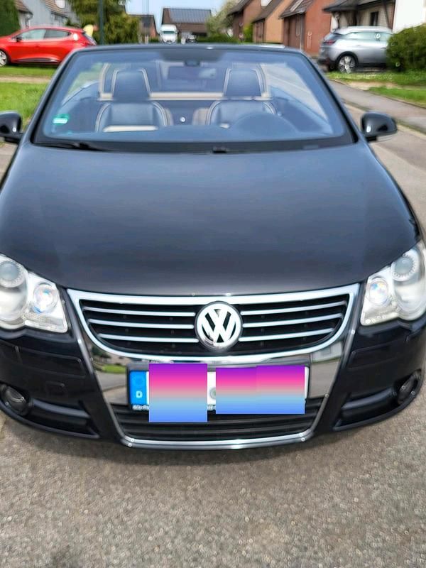 Schwarz Gebraucht 2007 VW Eos Cabrio | 6.000 € (Fairer Preis) - Bild 1/4