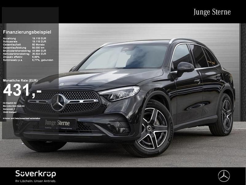 Schwarz Gebraucht 2024 Mercedes GLC220 AMG SUV | 54.622 € (Superpreis) - Bild 1/2