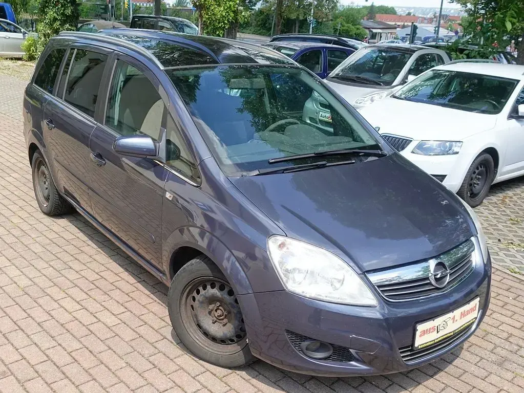 Gebraucht Opel Zafira 110 PS (80 kW) 2009 Blau Van / Kleinbus