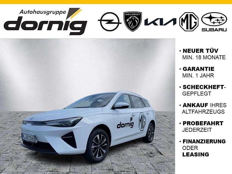Dover white metallic Gebraucht 2023 MG MG5 EV Comfort Kombi | 22.990 € (Fairer Preis) - Bild 1/4