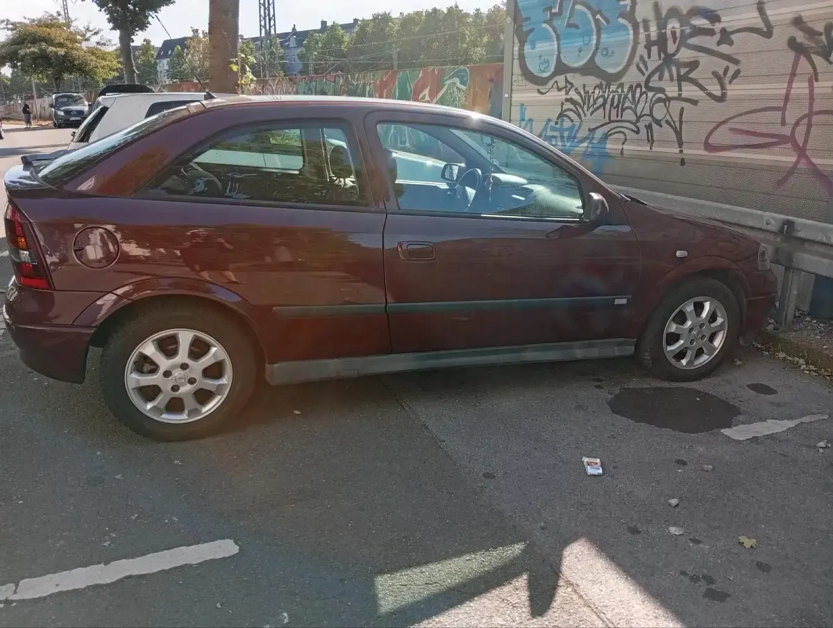 Gebraucht Opel Astra 2004 Rot Kleinwagen