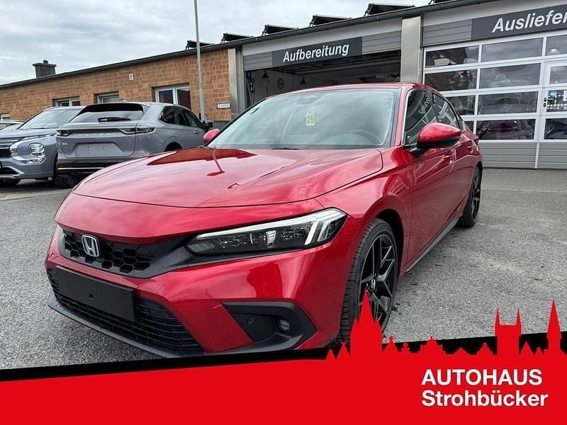 Rot Neu 2025 Honda Civic Advance Limousine | 39.700 € (Fairer Preis) - Bild 1/4