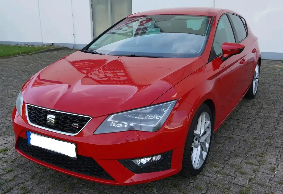 Gebraucht Seat Leon FR 122 PS (89 kW) 2014 Rot Coupé