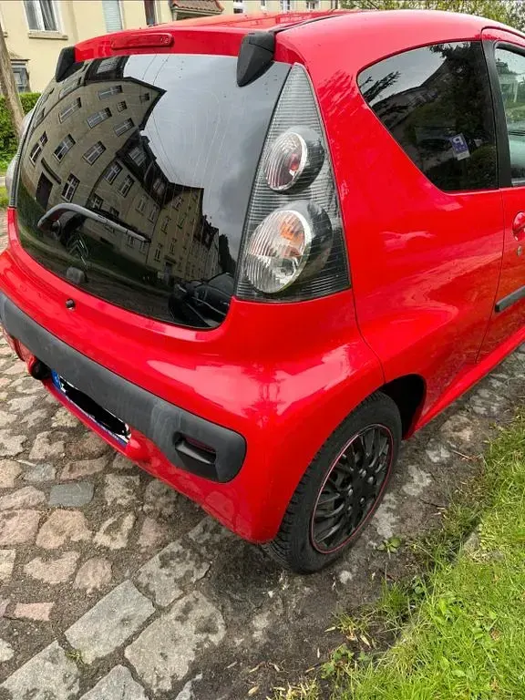 Gebraucht Citroën C1 68 PS (50 kW) 2007 Rot Kleinwagen