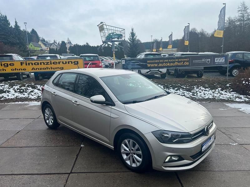 Silber Gebraucht 2018 VW Polo Highline Kleinwagen | 12.400 € (Fairer Preis) - Bild 1/4