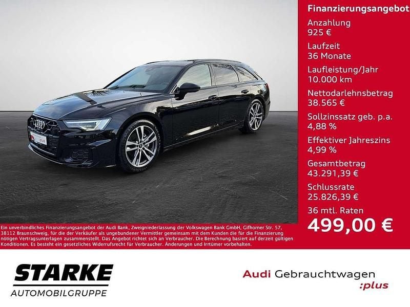Gebraucht Audi A6 S-Line 204 PS (150 kW) 2024 Brillantschwarz Kombi