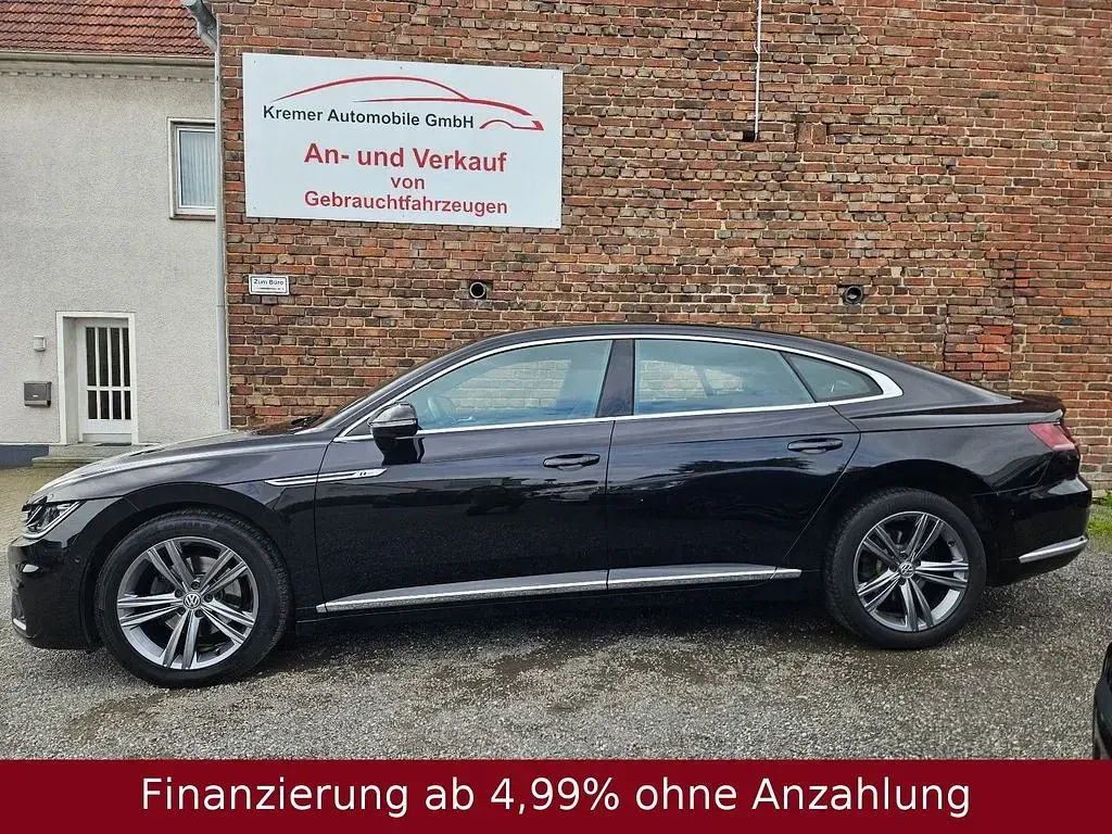 Gebraucht VW Arteon R-line 190 PS (139 kW) 2019 Schwarz Kleinwagen