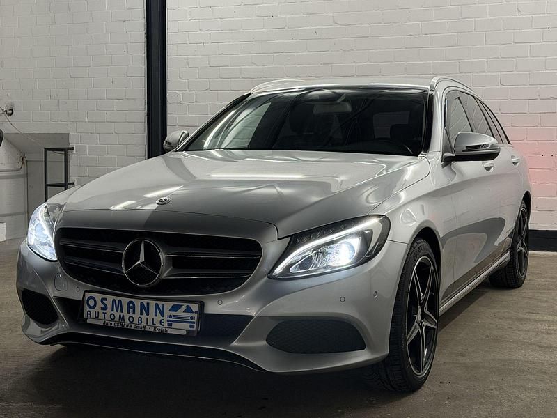Gebraucht Mercedes C200 Avantgarde 136 PS (100 kW) 2017 Silber Kombi
