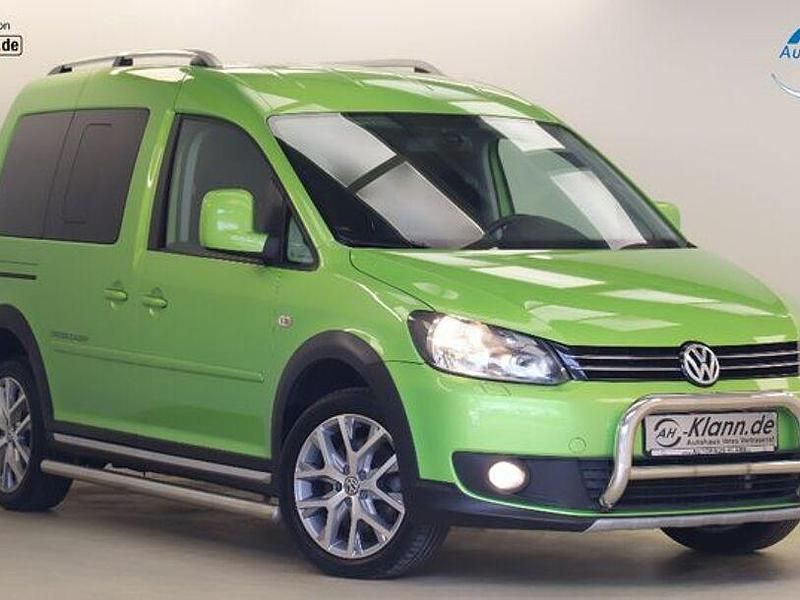 Grün Gebraucht 2013 VW Caddy Van / Kleinbus | 16.999 € (Teuer) - Bild 1/4