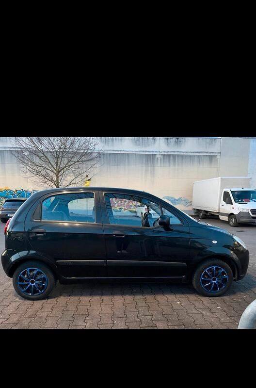 Schwarz Gebraucht 2009 Chevrolet Matiz Kleinwagen | 500 € (Guter Preis) - Bild 1/4