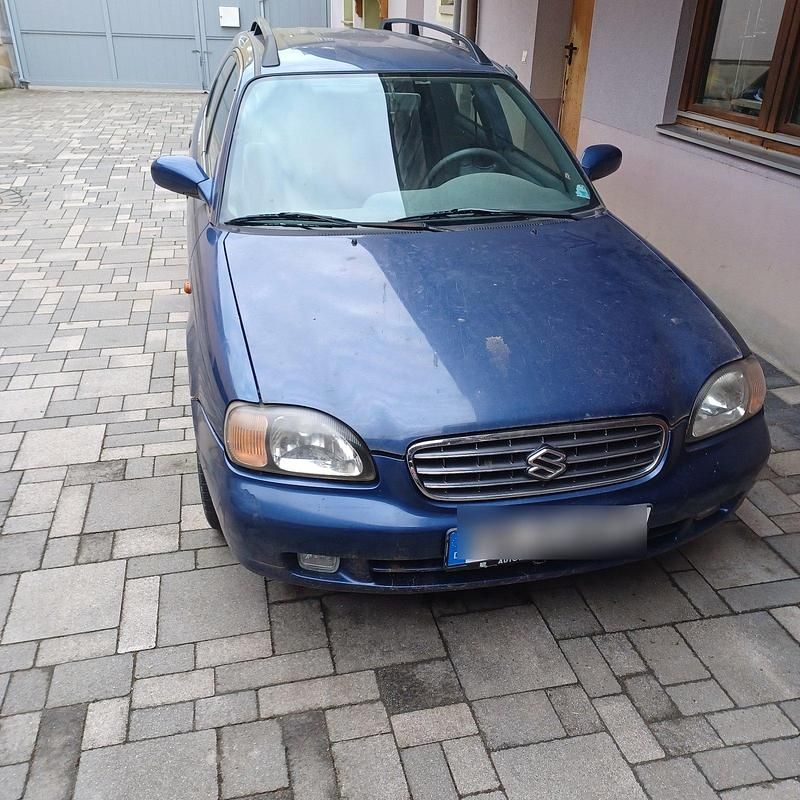 Gebraucht Suzuki Baleno GLX 2002 Blau Kombi