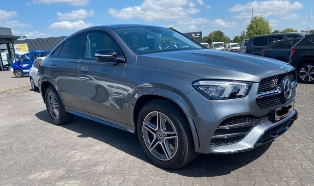 Grau Gebraucht 2020 Mercedes GLE350 AMG line Coupé | 58.990 € (Superpreis) - Bild 1/4