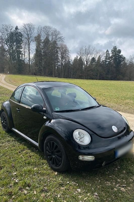 Gebraucht VW New Beetle 107 PS (78 kW) 2002 Schwarz Kleinwagen