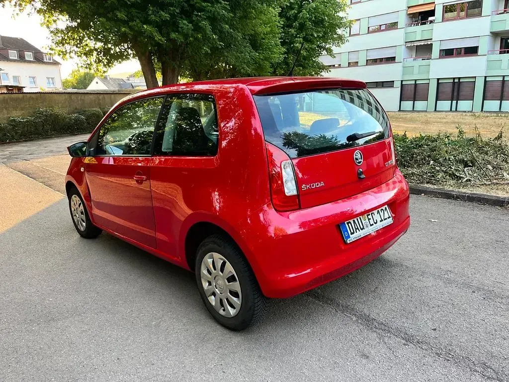 Gebraucht Skoda Citigo Ambition 60 PS (44 kW) 2015 Rot Kleinwagen
