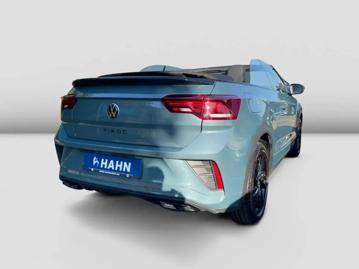 Gebraucht VW T-Roc Cabriolet Style 150 PS (110 kW) 2024 Blau Cabrio