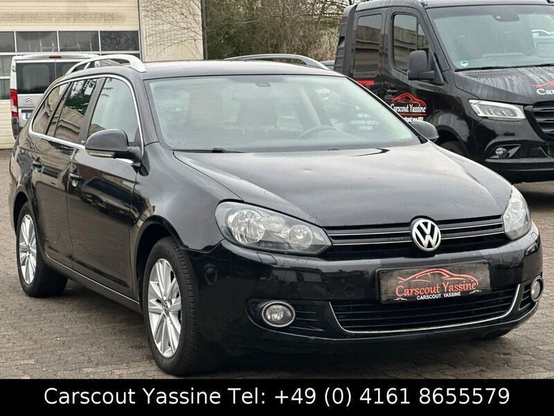 Schwarz Gebraucht 2012 VW Golf VI Style Kombi | 4.500 € (Fairer Preis) - Bild 1/4