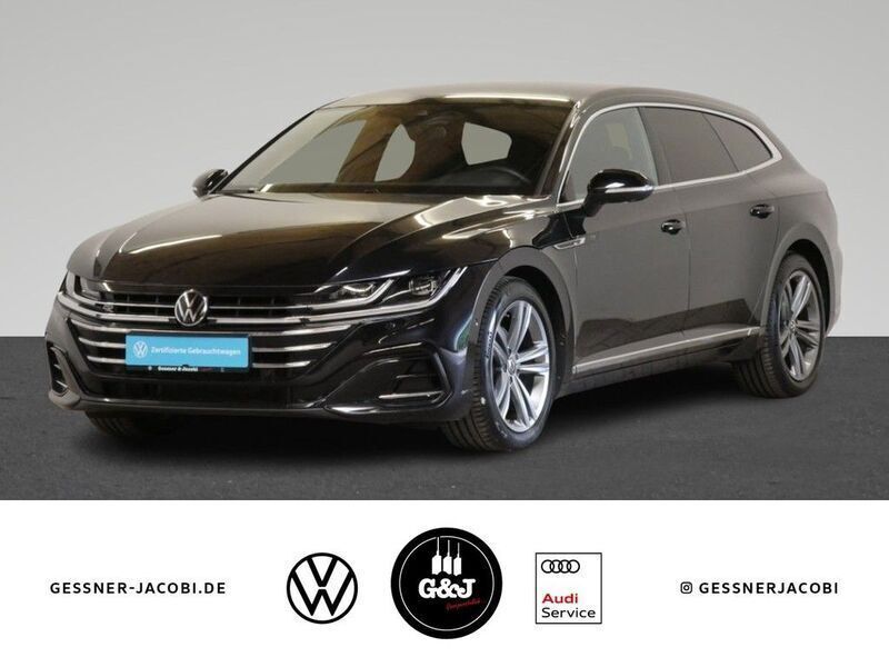 Schwarz Gebraucht 2023 VW Arteon R-line Limousine | 37.890 € - Bild 1/4