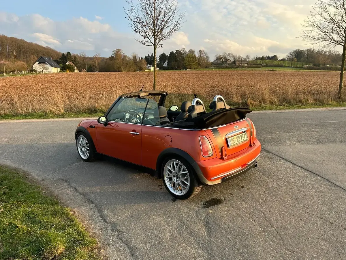 Gebraucht Mini One Cabriolet 90 PS (66 kW) 2005 Orange Cabrio