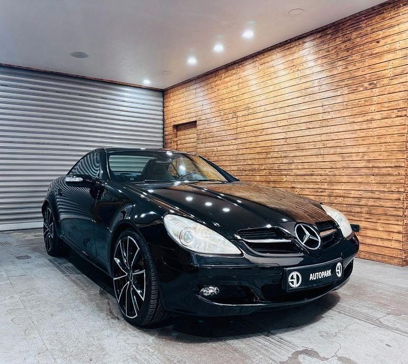 Schwarz Gebraucht 2007 Mercedes SLK280 Cabrio | 8.999 € (Fairer Preis) - Bild 1/4