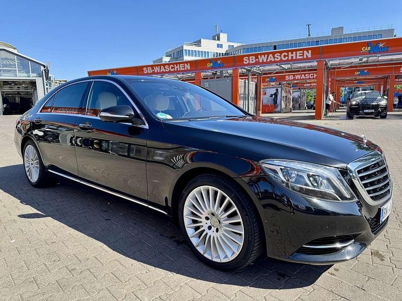 Schwarz Gebraucht 2014 Mercedes S350 Exclusive Limousine | 31.500 € (Etwas zu teuer) - Bild 1/4