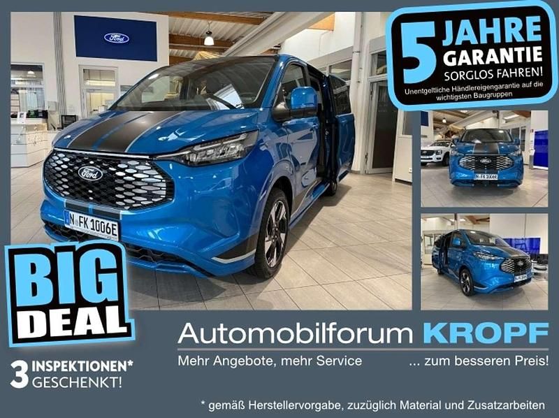 Digital aqua blue Gebraucht 2024 Ford Tourneo Sport Kombi | 55.909 € - Bild 1/4