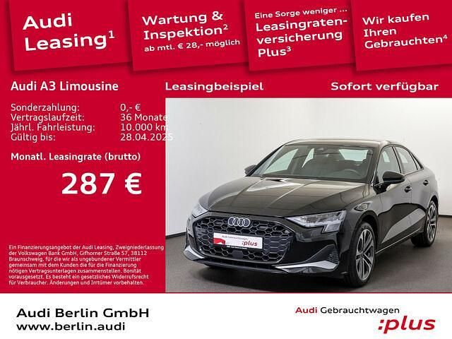 Gebraucht Audi A3 Advanced Plus 150 PS (110 kW) 2024 Mythosschwarz metallic Limousine