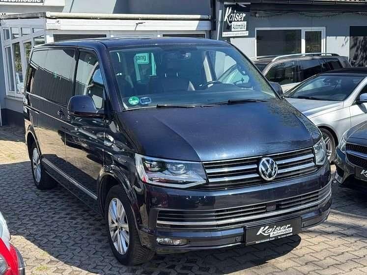 Gebraucht VW Multivan Highline 204 PS (150 kW) 2016 Blau Van / Kleinbus