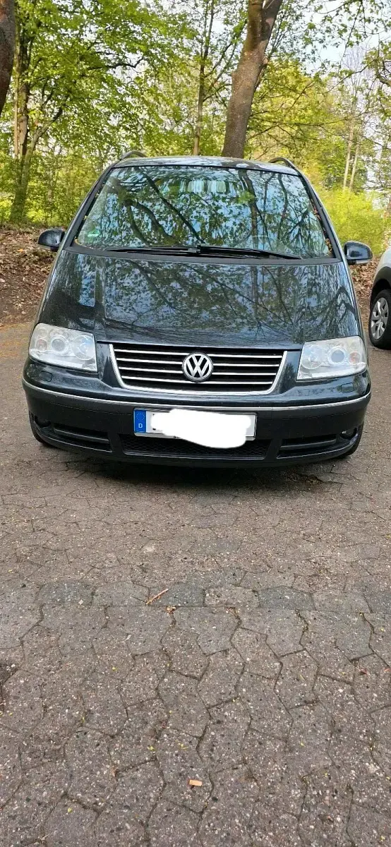 Gebraucht VW Sharan 115 PS (84 kW) 2006 Schwarz Van / Kleinbus