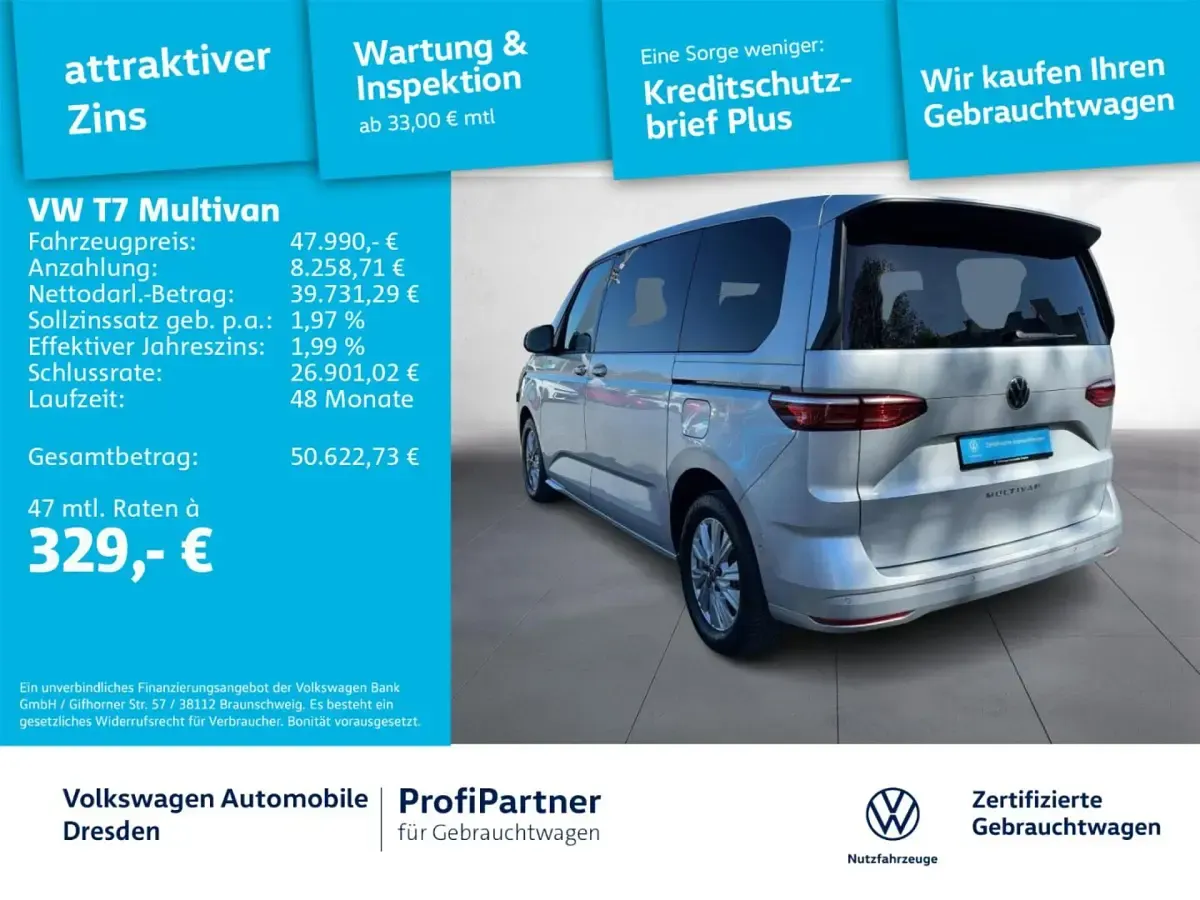 Używany VW Multivan Life 150 KM (110 kW) 2024 Minivan