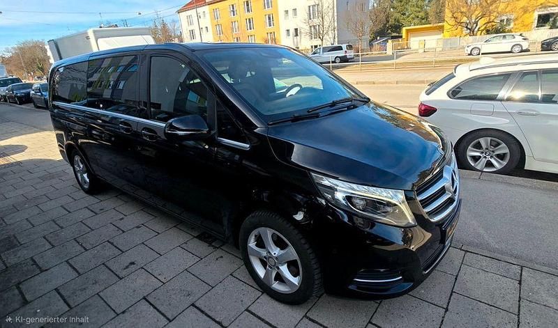 Gebraucht Mercedes V250 190 PS (139 kW) 2018 Schwarz Van / Kleinbus