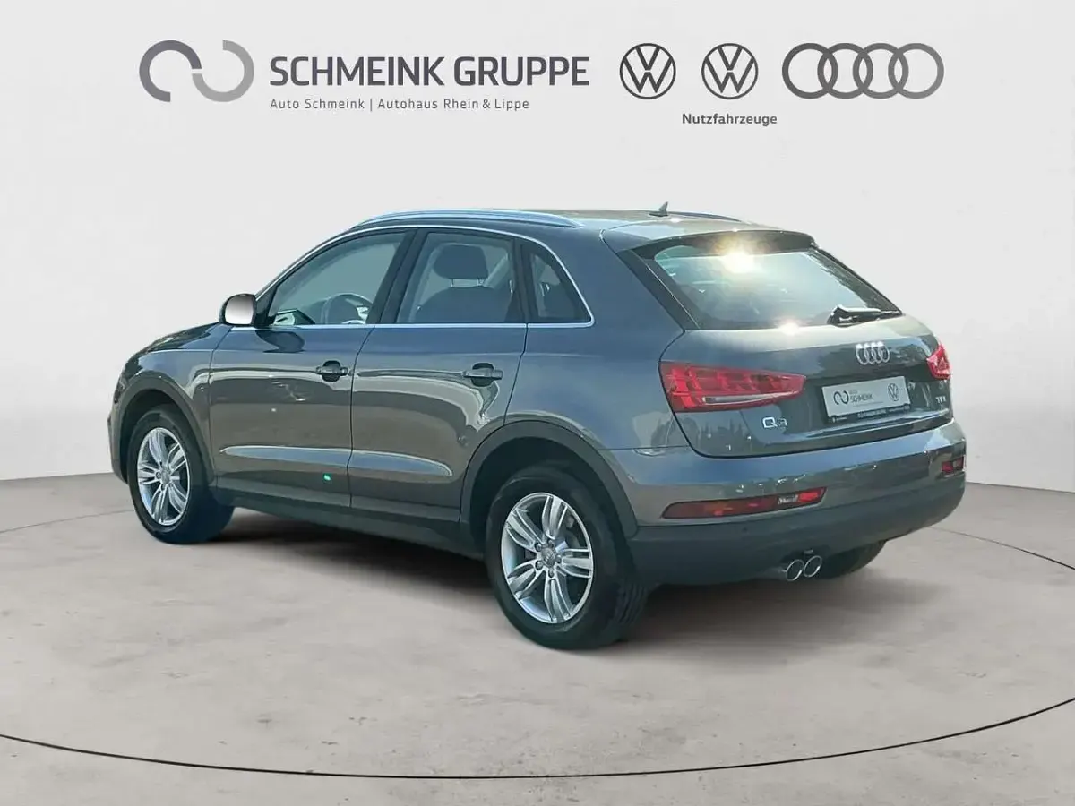 Gebraucht Audi Q3 Design 120 PS (88 kW) 2016 Monsungrau metallic SUV