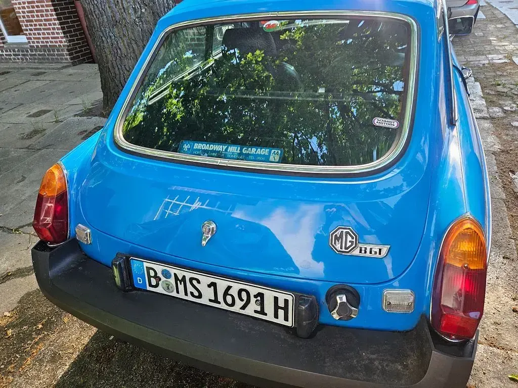 Occasion MG B GT 95 ch (69 kW) 1979 Bleue Coupé